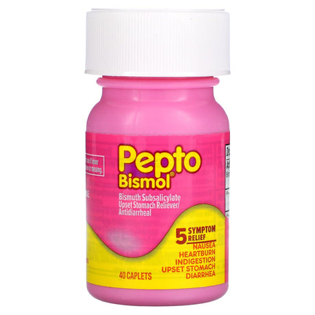 Pepto Bismol, Pepto Bismol, 40 Caplets - Supply Center USA