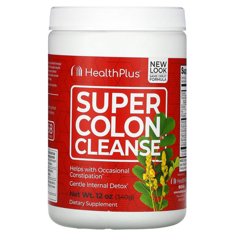 Health Plus Inc., Super Colon Cleanse, 12 oz (340 g) - Supply Center USA