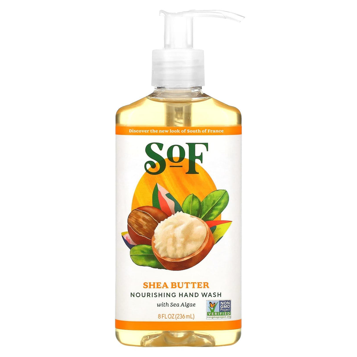 SoF, Nourishing Hand Wash, Shea Butter, 8 fl oz (236 ml) - Supply Center USA