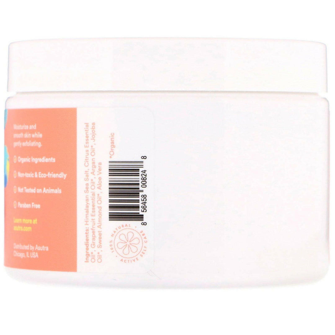 Asutra, Scrub The Day Away, Exfoliating Body Scrub, Vitamin C Scrub, 12 oz (350 g) - HealthCentralUSA