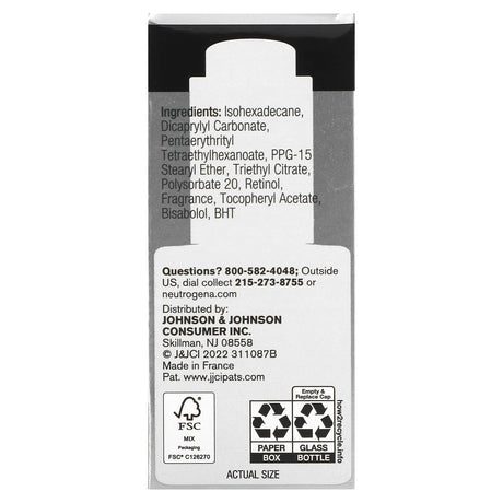 Neutrogena, Rapid Wrinkle Repair, Retinol Oil, 1 fl oz (30 ml) - Supply Center USA