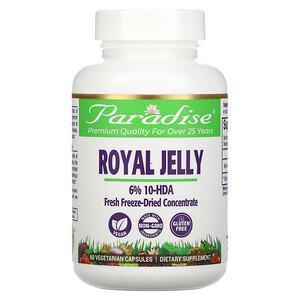 Paradise Herbs, Royal Jelly, 60 Vegetarian Capsules - Supply Center USA