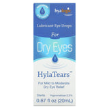 Hyalogic LLC, HylaTears, Lubricant Eye Drops for Dry Eyes, 0.67 fl oz (20 ml) - Supply Center USA