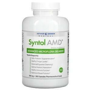 Arthur Andrew Medical, Syntol AMD, Advanced Microflora Delivery, 500 mg, 360 Capsules - Supply Center USA