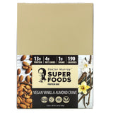 Dr. Murray's, Superfoods Protein Bars, Vegan Vanilla Almond Crave , 12 Bars, 2.05 oz (58 g) Each - Supply Center USA