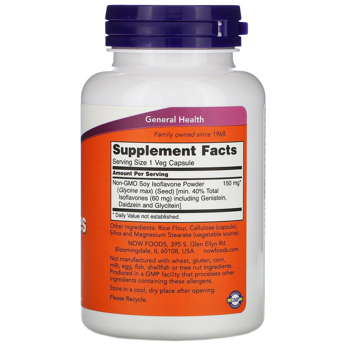 Now Foods, Soy Isoflavones, 120 Veg Capsules - Supply Center USA