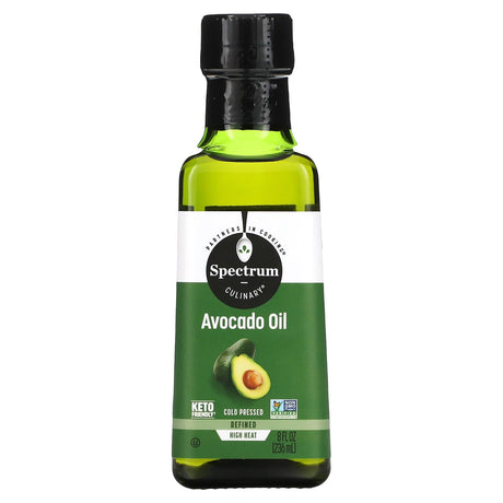 Spectrum Culinary, Avocado Oil, Cold Pressed, 8 fl oz (236 ml) - Supply Center USA