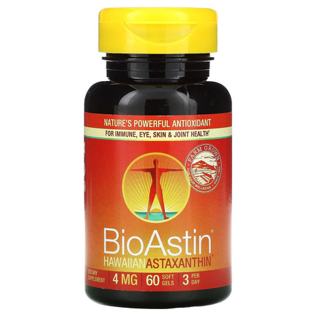 Nutrex Hawaii, BioAstin, Hawaiian Astaxanthin, 12 mg, 50 Soft Gels - Supply Center USA