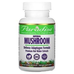 Paradise Herbs, Imperial Mushroom, 60 Vegetarian Capsules - Supply Center USA