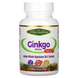 Paradise Herbs, Ginkgo Biloba, 60 Vegetarian Capsules - Supply Center USA