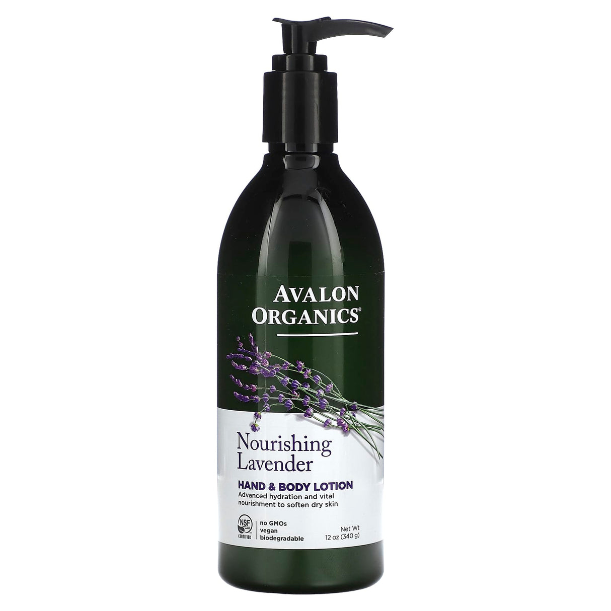Avalon Organics, Hand & Body Lotion, Nourishing Lavender, 32 oz (907 g)