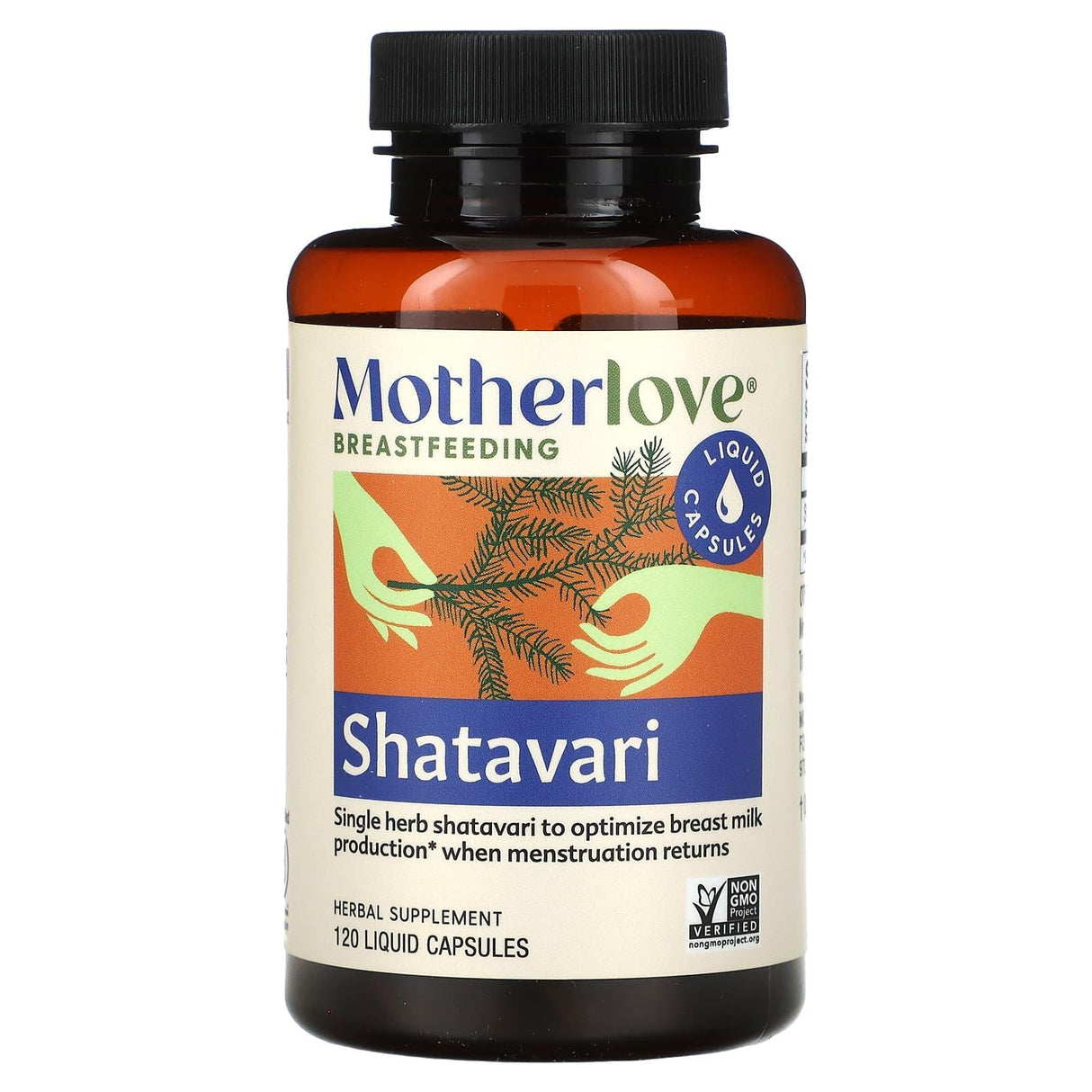 Motherlove, Breastfeeding, Shatavari, 120 Liquid Capsules - Supply Center USA