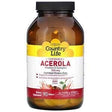 Country Life, Chewable Acerola, Vitamin C Complex, Berry, 500 mg, 90 Wafers - Supply Center USA