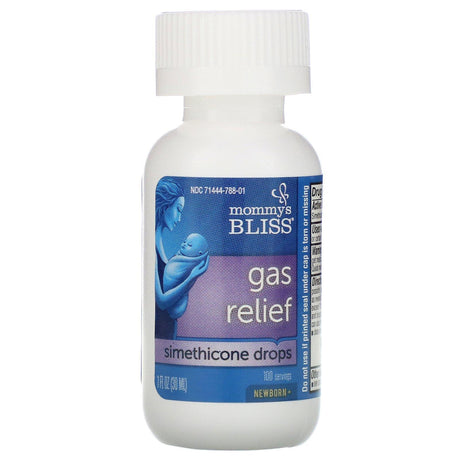 Mommy's Bliss, Gas Relief, Simethicone Drops, Newborn+, 1 fl oz (30 ml) - Supply Center USA