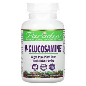 Paradise Herbs, V-Glucosamine, 120 Vegetarian Capsules - Supply Center USA