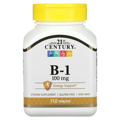 21st Century, B-1, 100 mg, 110 Tablets - Supply Center USA