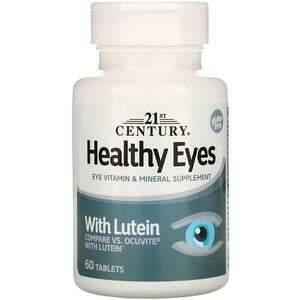 21st Century, Healthy Eyes with Lutein, 60 Tablets - Supply Center USA