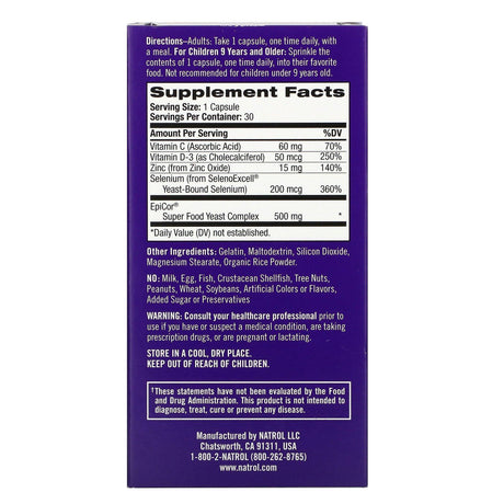 Natrol, Immune Boost, 30 Capsules - Supply Center USA