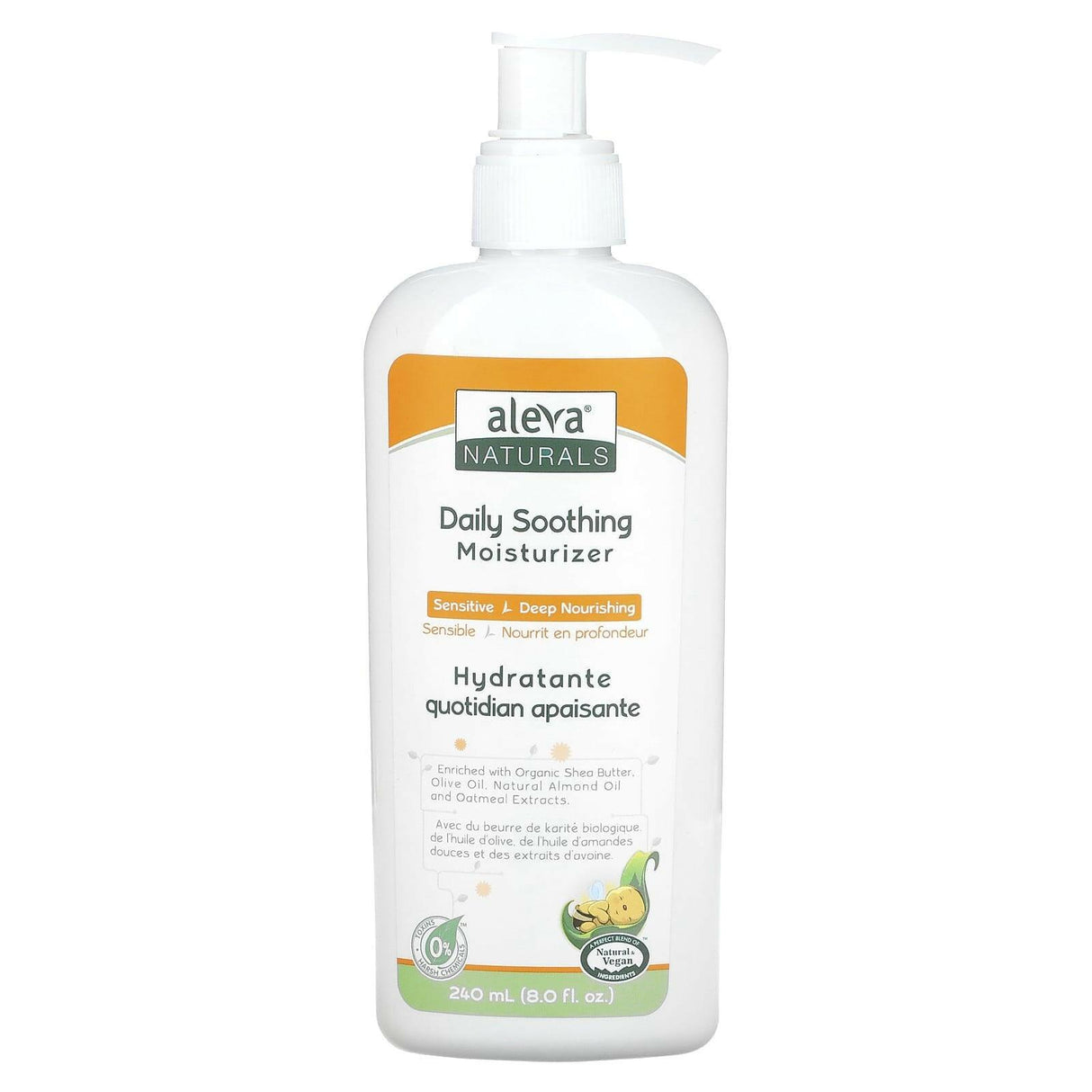 Aleva Naturals, Daily Soothing Moisturizer, 8.0 fl oz (240 ml) - Supply Center USA