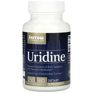 Jarrow Formulas, Uridine, 250 mg, 60 Capsules - Supply Center USA