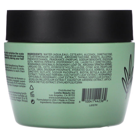 Luseta Beauty, Rosemary Mint Complex, Hair Mask, For All Hair Types, 16.9 fl oz (500 ml) - Supply Center USA