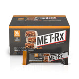Met-Rx Big 100 Protein Bar, Meal Replacement Bar, 32G Protein, Super Cookie Crunch, 9 Bars (Pack of 1)
