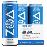 ZOA Zero Sugar Energy Drinks, Variety Pack - Sugar Free with Electrolytes, Healthy Vitamin C, Amino Acids, Essential B-Vitamins, and Caffeine from Green Tea - 12 Fl Oz (12-Pack)