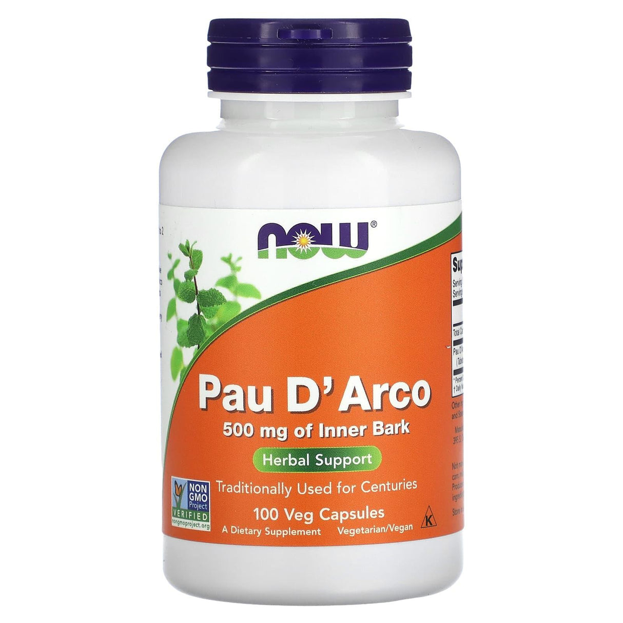 NOW Foods, Pau D'Arco, 100 Veg Capsules - Supply Center USA