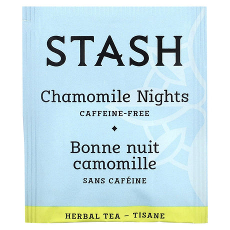 Stash Tea, Herbal Tea, Cinnamon Apple Chamomile, Caffeine Free, 20 Tea Bags, 1.4 oz (40 g) - Supply Center USA