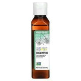 Aura Cacia, Pure Essential Oil In Fractionated Coconut Oil, Eucalyptus, 4 fl oz (118 ml) - Supply Center USA