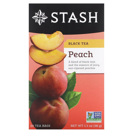 Stash Tea, Black Tea, Orange Spice, 20 Tea Bags, 1.3 oz (38 g) - Supply Center USA