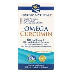 Nordic Naturals, Omega Curcumin, 1,250 mg, 60 Soft Gels - Supply Center USA