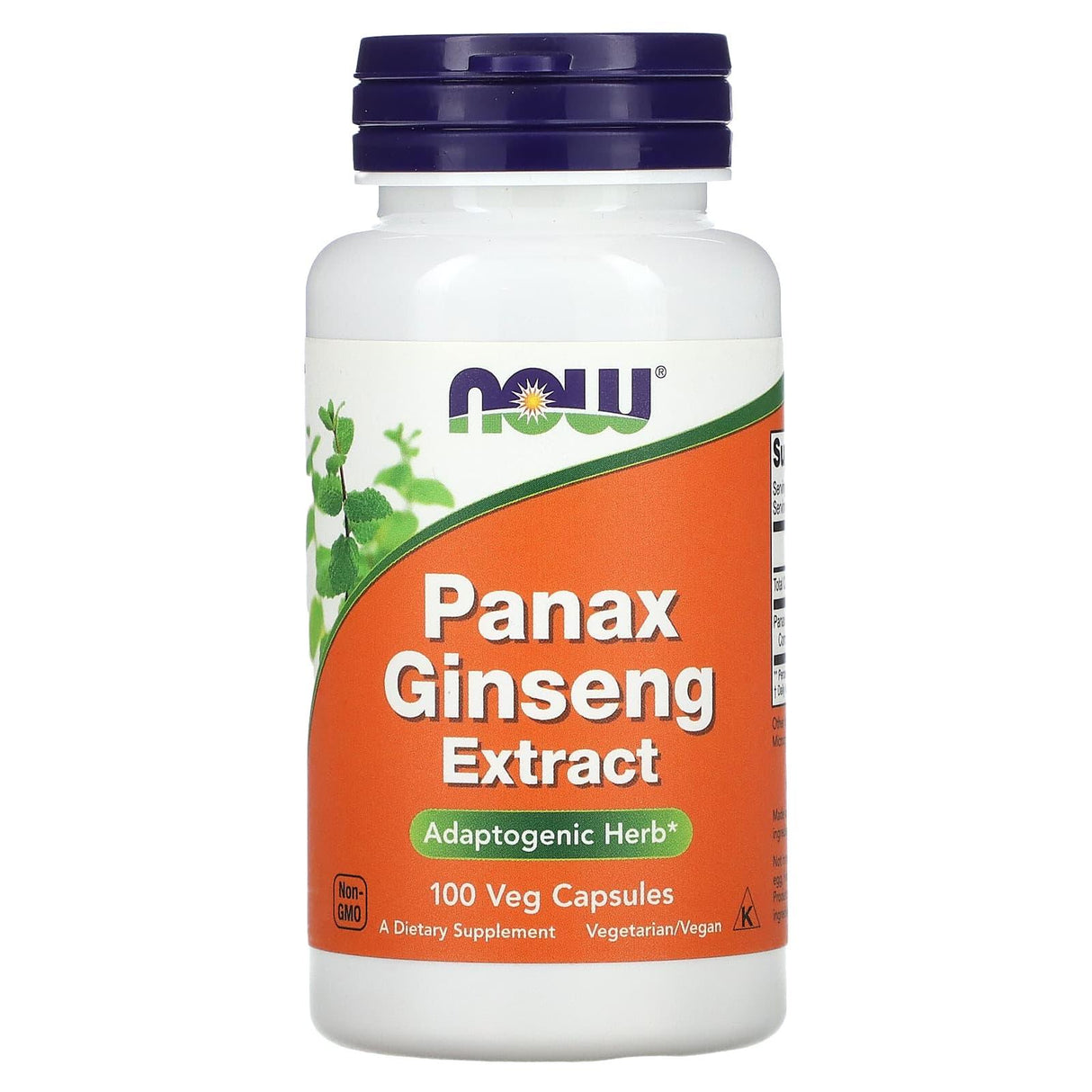 NOW Foods, Panax Ginseng Extract, 100 Veg Capsules - Supply Center USA