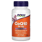 NOW Foods, CoQ10, 60 mg, 60 Softgels - Supply Center USA