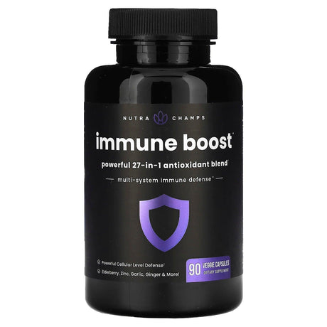 NutraChamps, Immune Boost, 90 Veggie Capsules - Supply Center USA