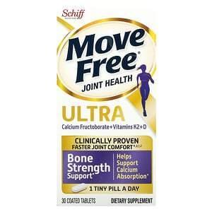 Schiff, Move Free Joint Health, Ultra, Bone Strength Support, 30 Coated Tablets - Supply Center USA