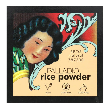 Palladio, Rice Powder, Translucent RPO2, 0.60 oz (17 g) - Supply Center USA