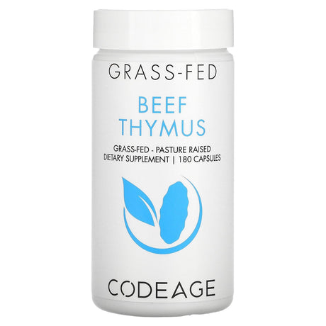 Codeage, Beef Thymus, 180 Capsules - Supply Center USA