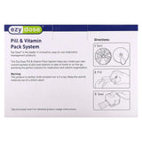 Ezy Dose, Pill & Vitamin Pack System, 1 Set - Supply Center USA