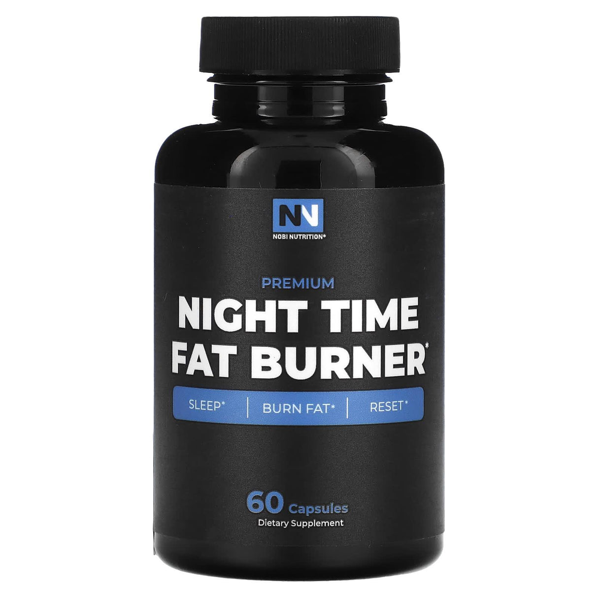 Nobi Nutrition, Premium Night Time Fat Burner, 60 Capsules - Supply Center USA