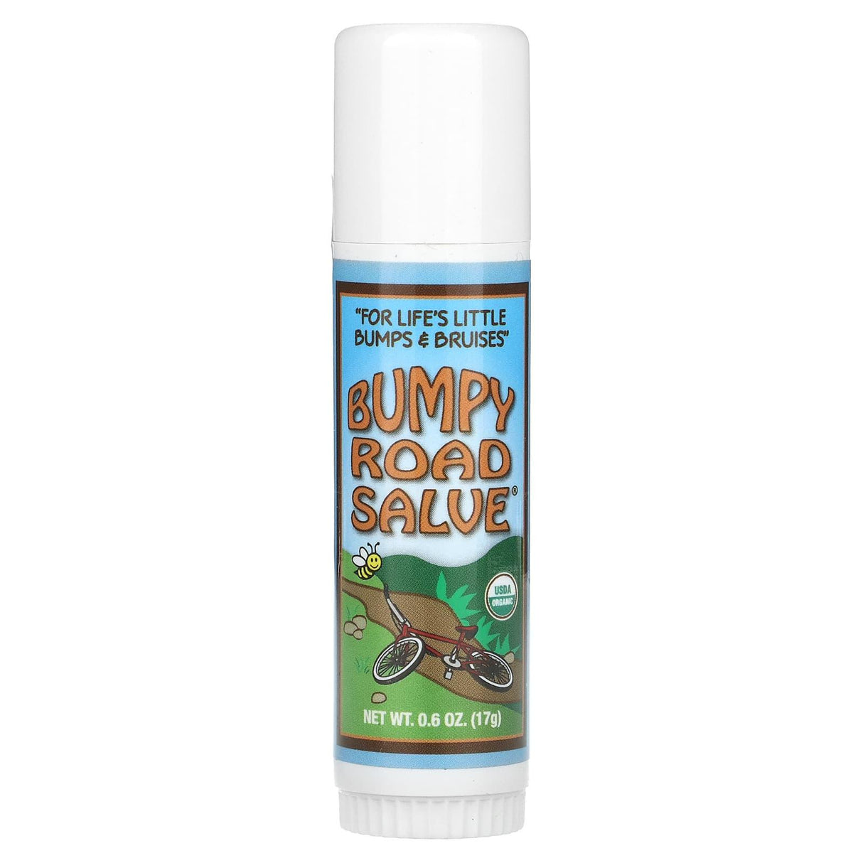 Sierra Bees, Bumpy Road Salve Stick, 0.6 oz (17 g) - Supply Center USA