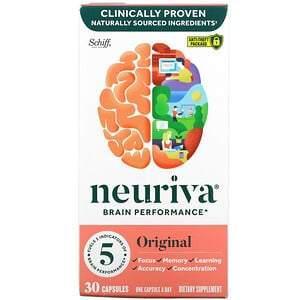 Schiff, Neuriva Brain Performance, Original, 30 Capsules - Supply Center USA