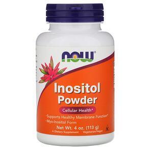 Now Foods, Inositol Powder, 4 oz (113 g) - Supply Center USA