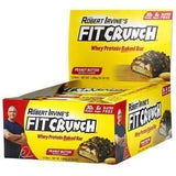 FITCRUNCH, Whey Protein Baked Bar, Peanut Butter, 12 Bars, (3.10 oz) 88 g Each - Supply Center USA