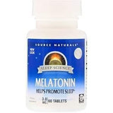 Source Naturals, Melatonin, 3 mg, 60 Tablets - Supply Center USA