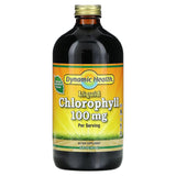 Dynamic Health, Liquid Chlorophyll, Natural Spearmint, 100 mg, 16 fl oz (473 ml) - Supply Center USA