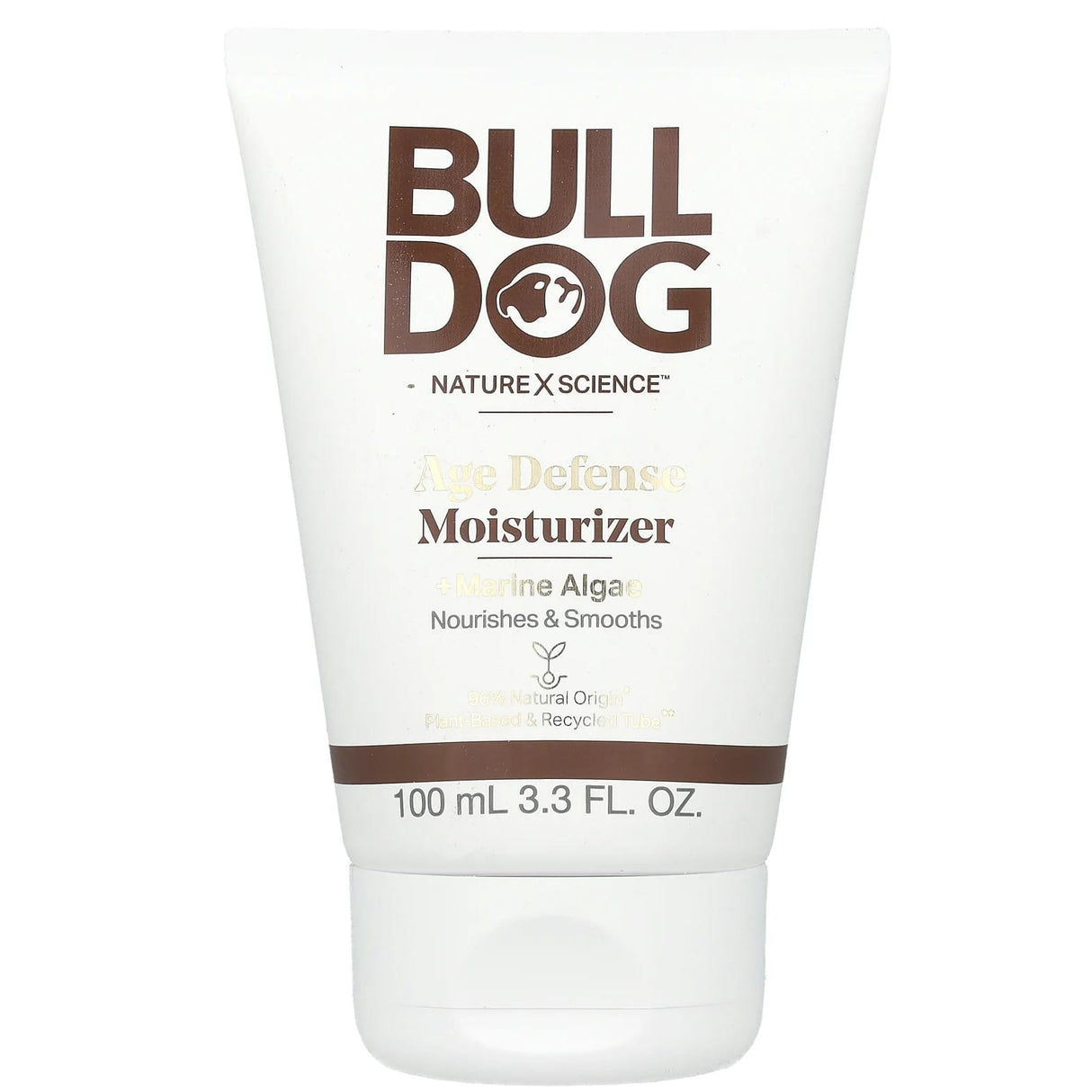 Bulldog Skincare For Men, Moisturizer, Age Defense, 3.3 fl oz (100 ml)