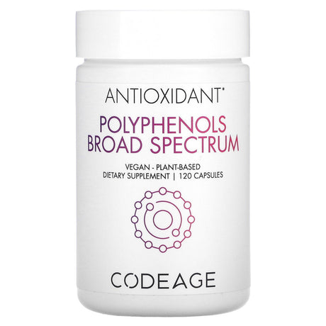 Codeage, Polyphenols Broad Spectrum, 120 Capsules - Supply Center USA