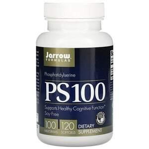 Jarrow Formulas, PS 100, Phosphatidylserine, 100 mg, 120 Softgels - Supply Center USA