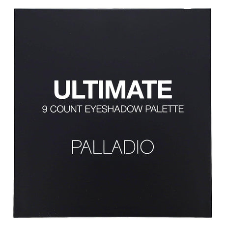 Palladio, Ultimate 9 Count Eyeshadow Palette, Golden Sand, 0.33 oz (9.6 g) - Supply Center USA